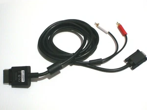 XBOX 360 HD VGA AUDIO AV Video Cable Lead Connection TV Cord XBOX360 Genuine - Picture 1 of 5