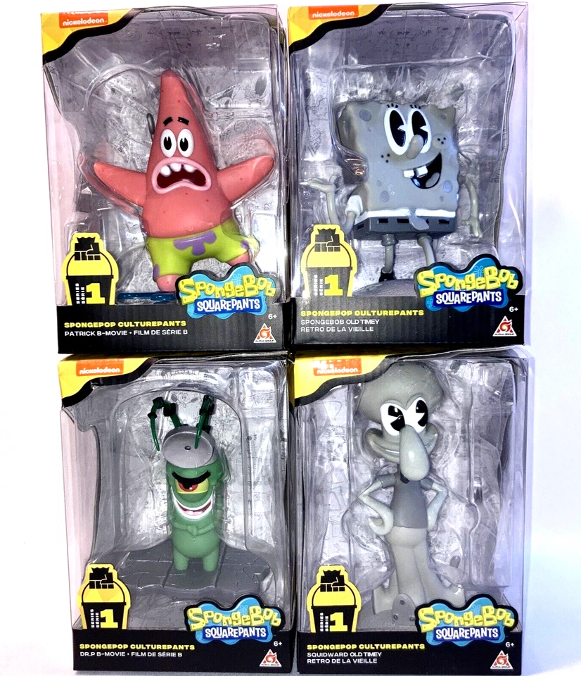 Spongebob Squarepants Culturepants Dr.p B-movie Series 1 Figurine Us690706