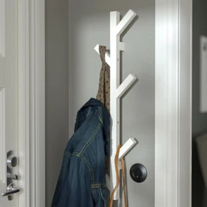 IKEA TJUSIG Percha, Perchero de Pared Blanco 303/4" Nuevo Sellado de Fábrica 602.917.08 - Imagen 1 de 4