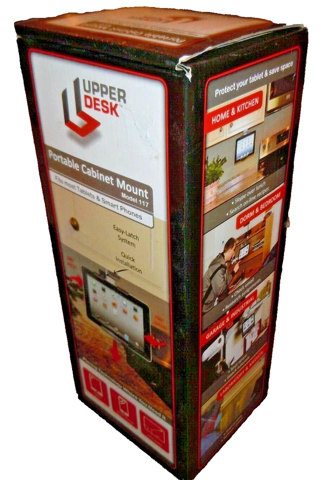 Upper Deck Portable Cabinet Mount for iPad Tablet Smart Phone Model 17