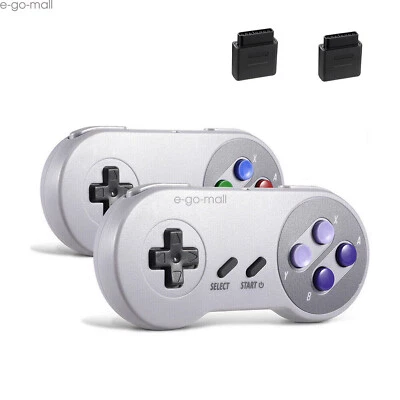 2 PCS Wireless Super Famicom Controller for Super Nintendo Entertainment System - Image 1 of 4