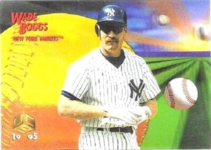 1995 New York Yankees  Wade Boggs - Pinnicle Sport Flix  #30