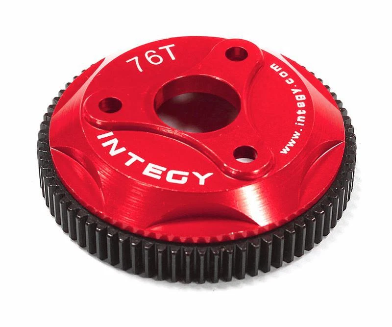 Red 76T Metal Spur Gear for Traxxas Stampede 2WD, Rustler 2WD & Slash 4676 - Image 1 of 1