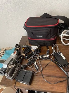 Canon Optura 200MC Mini DV Camcorder 10x Zoom w/Strap, Lens Cap, and Case - Picture 1 of 8