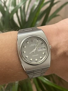 Omega Seamaster Megaquartz 32 KHz Ref. ST396.0816/196.0022 MIRROR DIAL RARE - Picture 1 of 19