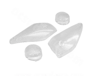 KIT 4 GEMME FRECCE TRASPARENTI MBK NITRO YAMAHA AEROX DAL 1999 - Immagine 1 di 3