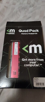 Mushkin Redline 16 GB (4 x 4 GB) DDR4 2800 CL15 Memory 994206F - Image 1 of 2