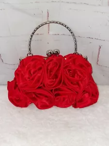 Annmarie - Braut-/Abendhandtasche Satin Rose - Bild 1 von 8