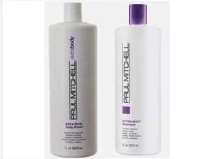 Paul Mitchell Extra Body Shampoo & Rinse 33.8 oz / Liter Duo Set - Picture 1 of 1