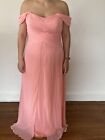 Dessy Collection Bridesmaid Dress Vivian Diamond Blush Color