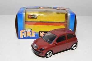 B63 1:43 BBURAGO BURAGO LANCIA YPSILON METÁLICO ROJO GRANATE SIN USAR, EN CAJA - Imagen 1 de 15