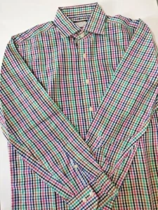 Lorenzo Uomo long-sleeve men's shirt, 15 1/2, 32/33, multi-color,100% Cotton - Bild 1 von 3
