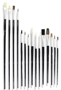 Small Artist Brushes-15 Piece Variety Package - TZ63-06345-86 - Picture 1 of 5