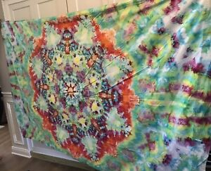 Handmade Tapestry Multicolor 5 Ft X 8 Ft