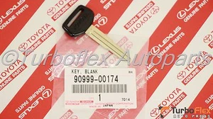 Toyota Non-Transponder Blank Key Genuine OEM 90999-00174 - Picture 1 of 5