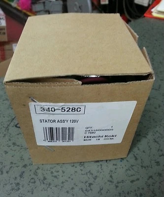 Conjunto de estator 340-528C 120v Hitachi pieza genuina para sierra circular Foto 1 de 3