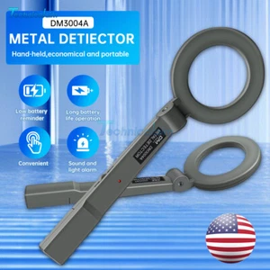 Handheld Metal Detector Buzzer Airport Security Scanner High Sensitive Tester US - Picture 1 of 19