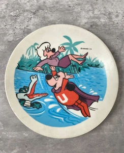 Vintage 60er Underdog Kinder Teller Melamin Kunststoff Schale Leonardo selten - Bild 1 von 4