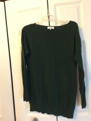 kinross 100 cashmere Green sweater Women’s small Pit-Pit 20”. Length 30” - Image 1 of 4