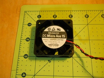 Sanyo Denki Fan 109P0512H702 DC Micro Ace 15 - Tested - Image 1 of 4