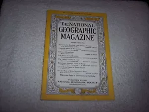 NATIONAL GEOGRAPHIC MAGAZINE--FEBRUARY 1944 #60 - Imagen 1 de 4