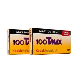 10x Kodak T-Max 100 120 Rollfilm s/w B/W Schwarzweißfilm Schwarz- Weißfilm - Picture 1 of 1