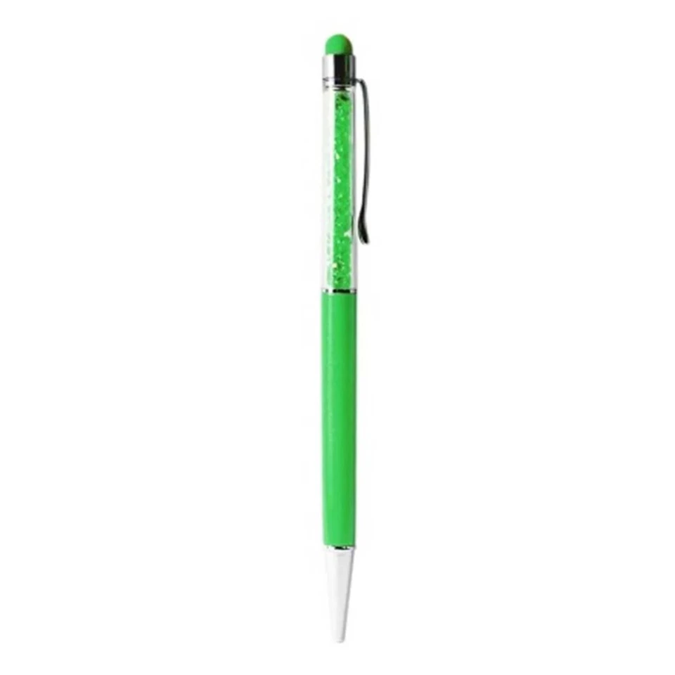 Universal Touch Screen Stylus Pen with Ink For Smartphones Tablets Green - Image 1 of 1
