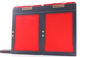 [Near MINT] Rittresk Hope 6.5×8.5 6 1/2 x 8 1/2 Cut Film Holder x3 From JAPAN - Picture 1 of 8