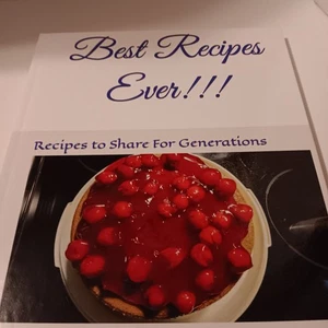 Beste Rezepte aller Zeiten leeres Rezeptbuch, in das Sie Ihre Rezepte schreiben können - Bild 1 von 6