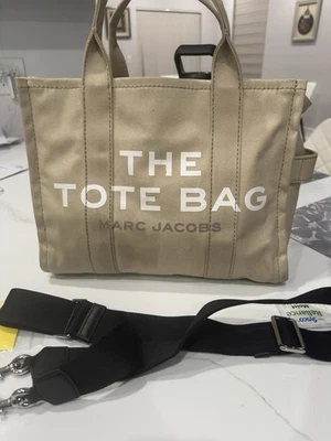 Marc Jacobs the Jacquard Medium The Tote Bag Beige * Dirty* - Image 1 of 4