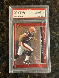 2007 Topps Finest - Rookie Joe Thomas #144 (RC) Cleveland Browns HOF - Picture 1 of 2