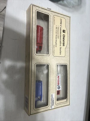Chevron 1990 Commemorative Series- 3 Cars In Pack - Image 1 of 4