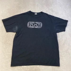 Vintage TOOL Band T-Shirt Anvil XL Black Double Sided 2002 - Picture 1 of 7