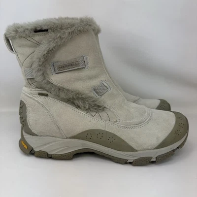 Botas de invierno Merrell Thermo Arc II beige para mujer talla 10 Foto 1 de 4