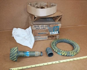 NOS 65-81 Chevy GMC Pickup Truck Van 3:73 12-bolt ring & pinion set 67 72 73 80+ - Picture 1 of 24