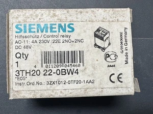  Siemens 3TH2022-0BW4 Hilfsschütz DC 48V OVP - Bild 1 von 2