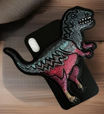 Coach Reserve Rexy iPhone Case Rexy For iPhone X/Xs Black Glitter Silicone NWOB - Image 1 of 4