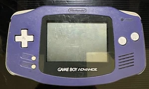 OEM Nintendo Gameboy Advance Shell Purple With Screen - AGB-001 - GBAS002 - Picture 1 of 5