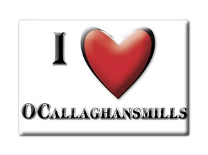Ocallaghansmills, Munster, Claire - Kühlschrankmagnet I Love Souvenir Irland - Bild 1 von 10