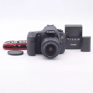 Canon EOS 60D DSLR Camera + EF-S 18-55mm Lens Kit Near Mint English Menu Tested - Picture 1 of 10