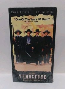 Tombstone [VHS 1993] Kurt Russell/Val Kilmer New/Sealed - Picture 1 of 3