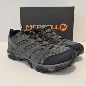 Merrell Mens Moab 2 Vent Hiking Shoe Beluga Size 12 Wide NEW Open Box - Picture 1 of 10