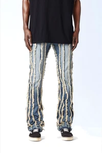 MNML SKINNY STACKED ULTRA RIPPED DENIM JEANS SZ 31 - NWT - Picture 1 of 1