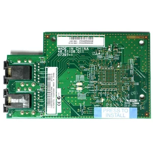 IBM (69Y4509) BCM5709S Dual Port – 1GbE SrvMezz (59Y3524) Ethernet-Netzwerkkarte - Bild 1 von 3