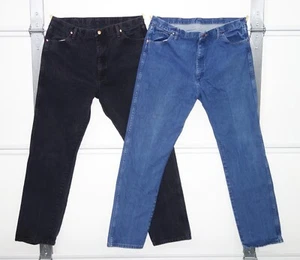 2 Pair - Wrangler 13MWZ Men's Cowboy Cut Original Fit Jeans 40x36 - Picture 1 of 4