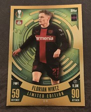 Topps Match Attax 2023/24 Florian Wirtz Limited Edition Card LE18