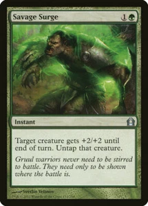 1x FOIL Savage Surge MTG RTR #133 Magic English casi nuevo/sin jugar tarjeta UC poco común - Imagen 1 de 1