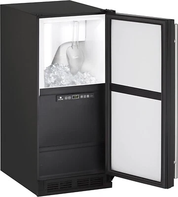 U-Line UCLR1215INT00B 15" Undercounter Clear Ice Maker - Image 1 of 3
