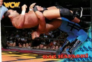 1998 Topps WCW/nWo Vintage Wrestling Card #45 Kaz Hayashi  - Picture 1 of 2