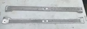 1967-68 FORD GALAXIE 500 XL= SILL PLATES 2 DOOR R&L =ORIGINAL OEM THRESHOLD TRIM - Foto 1 di 11